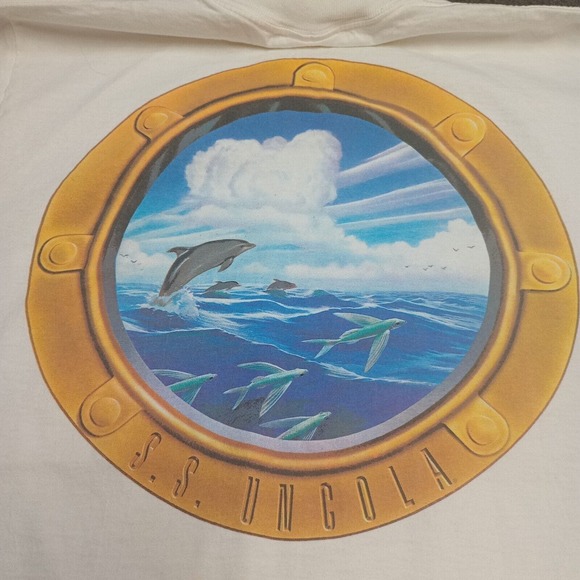 VTG 7 Up SS Uncola T Shirt Adult Medium White National Mills Single Stitch‎ 1993 - Picture 13 of 13